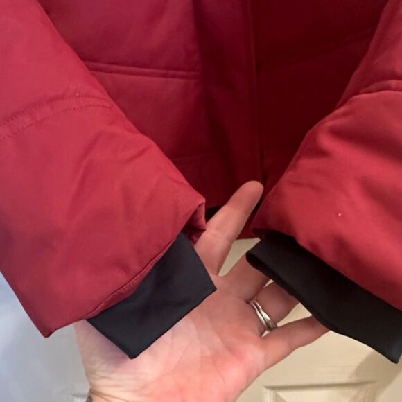 Obermeyer Womens Tuscany II Jacket Fur Trimmed Zip Up Size 8 Pockets Ski Snow - Picture 6 of 16